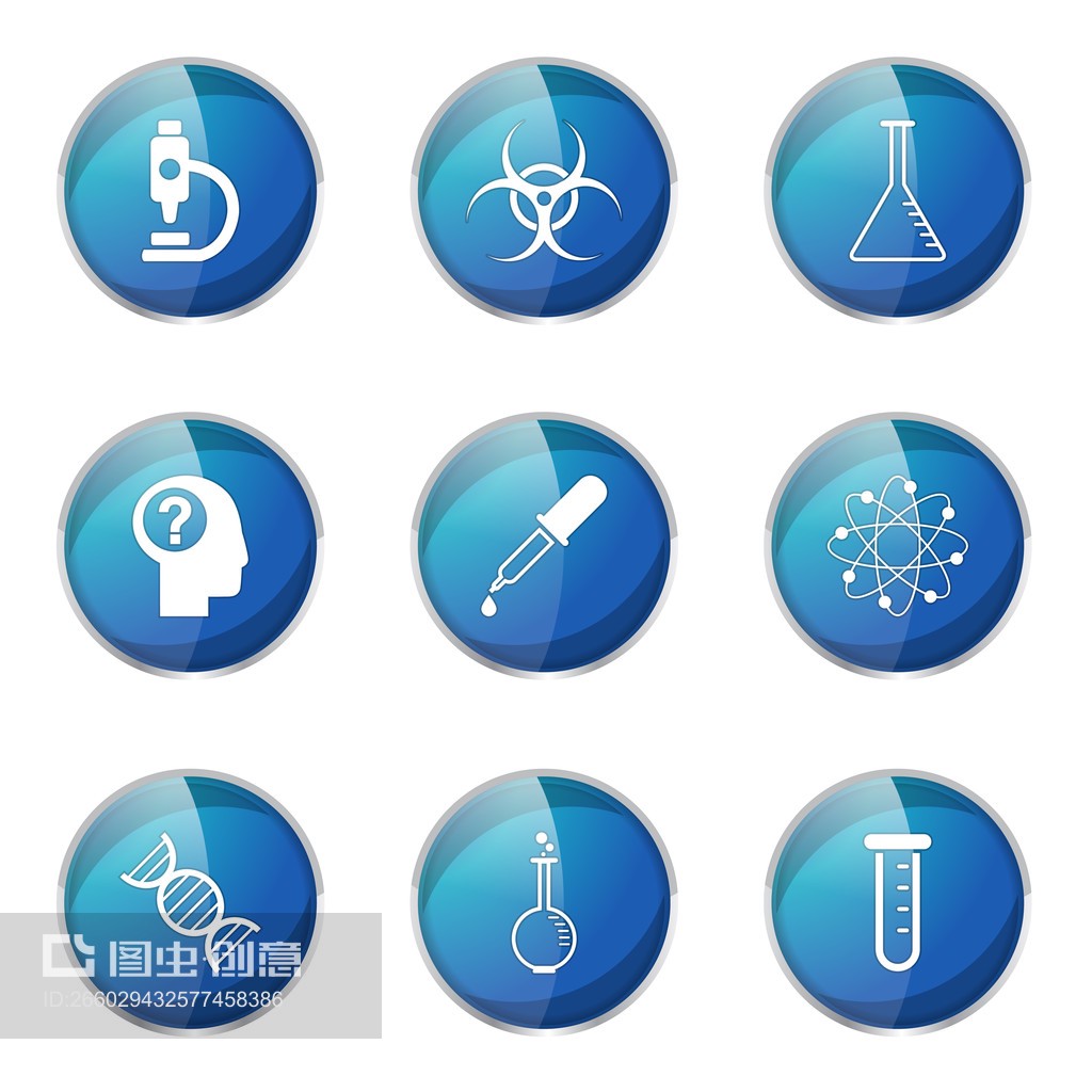 科學(xué)儀器圖標(biāo)集 探索科學(xué)世界的視覺(jué)語(yǔ)言